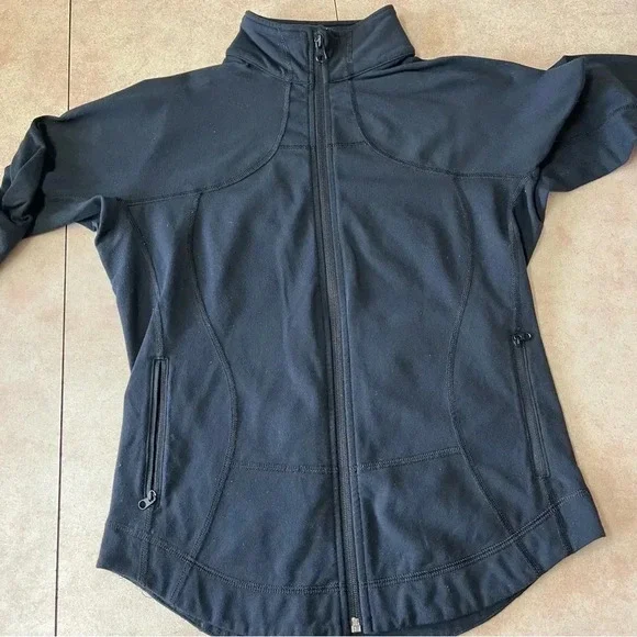 Lululemon Black Shape Zip Up Athletic Jacket - Picture 4 of 9